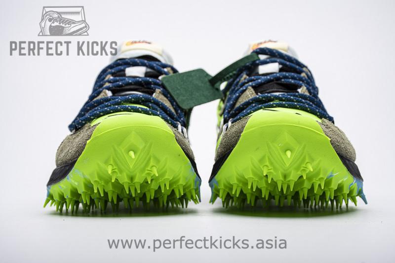 OFF WHITE X Nike Zoom Terra Kiger 5 White Electric Green CD8179-300 - Image 7