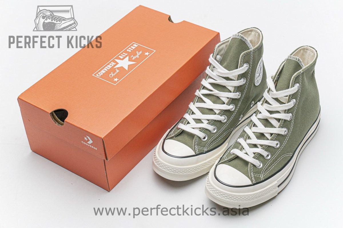 162052C Converse Chuck 70 HI Field Surplus Black Egret - Image 3