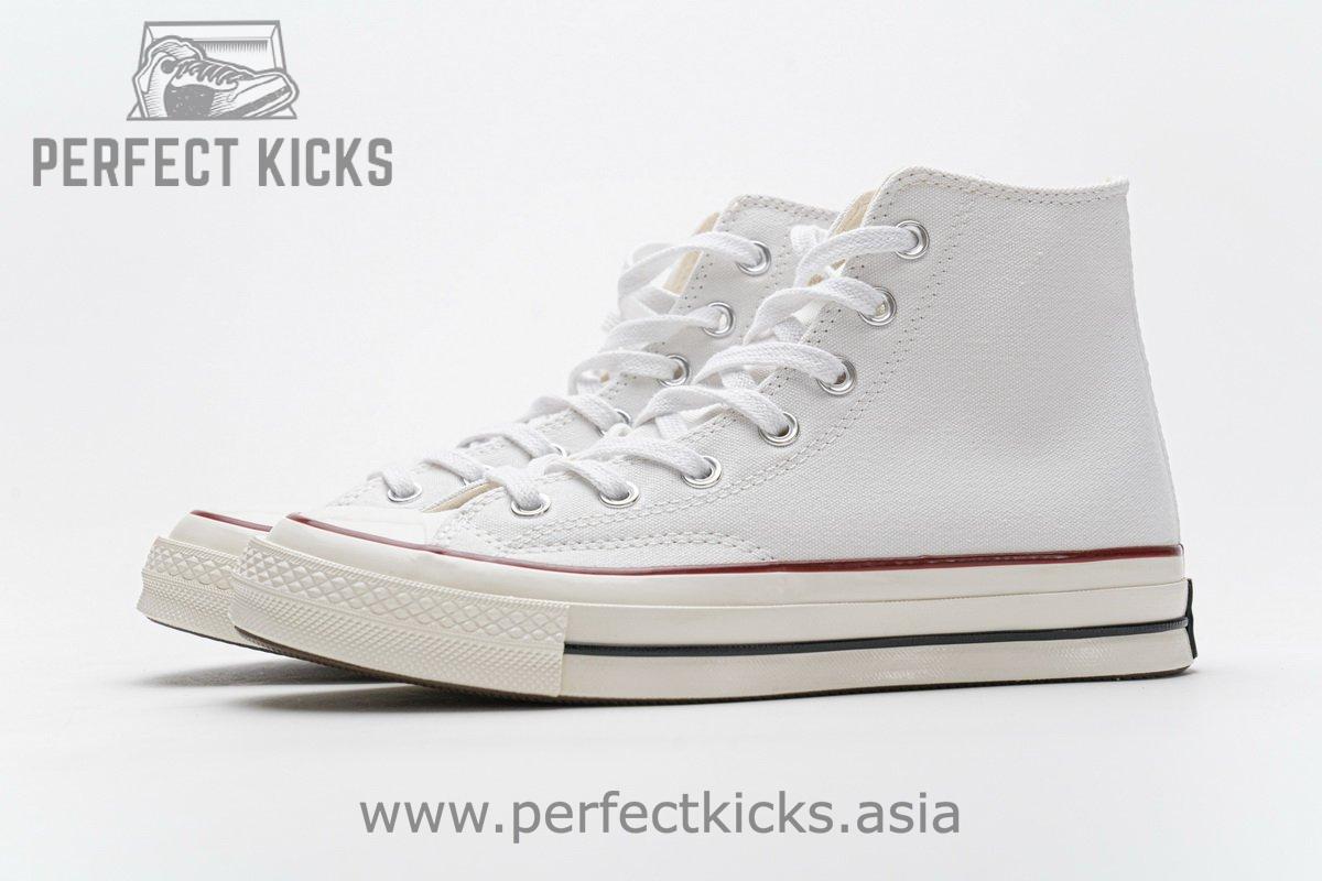 162056C Converse Chuck 70 HI White Garnet Egret - Image 6