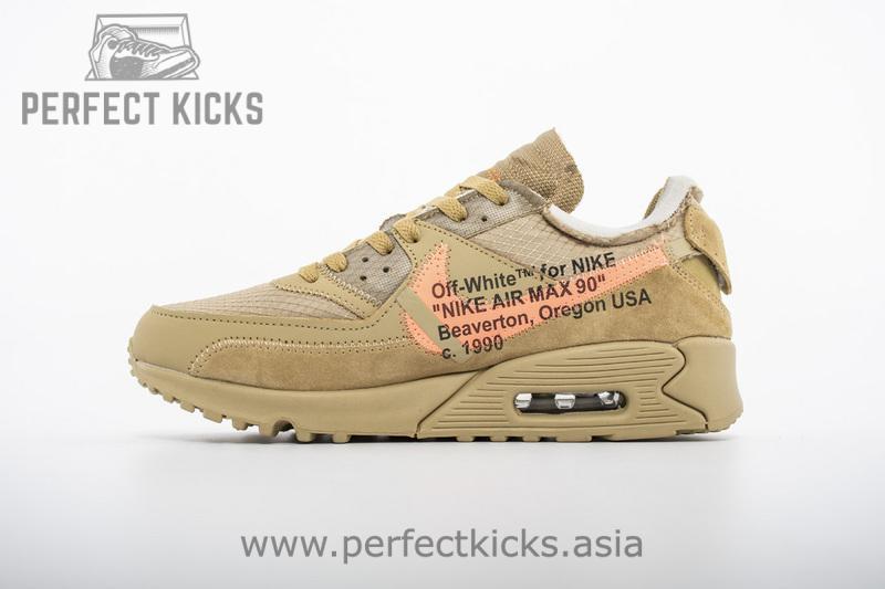 OFF-WHITE x Nike Air Max 90 “Desert Ore” Release Date AA7293-200