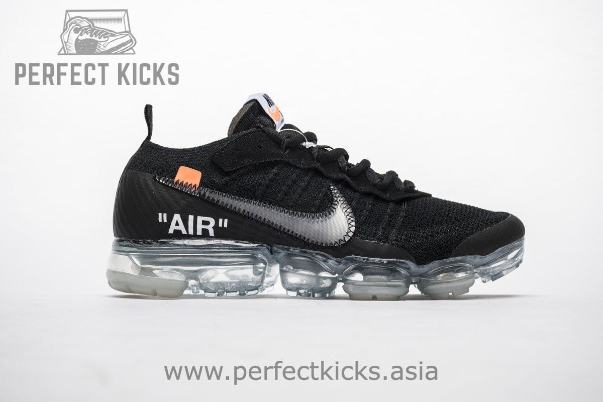 2018 1.0 AA3831-002 Off White x Nike Air VaporMax 2018 'Black White' - Image 5