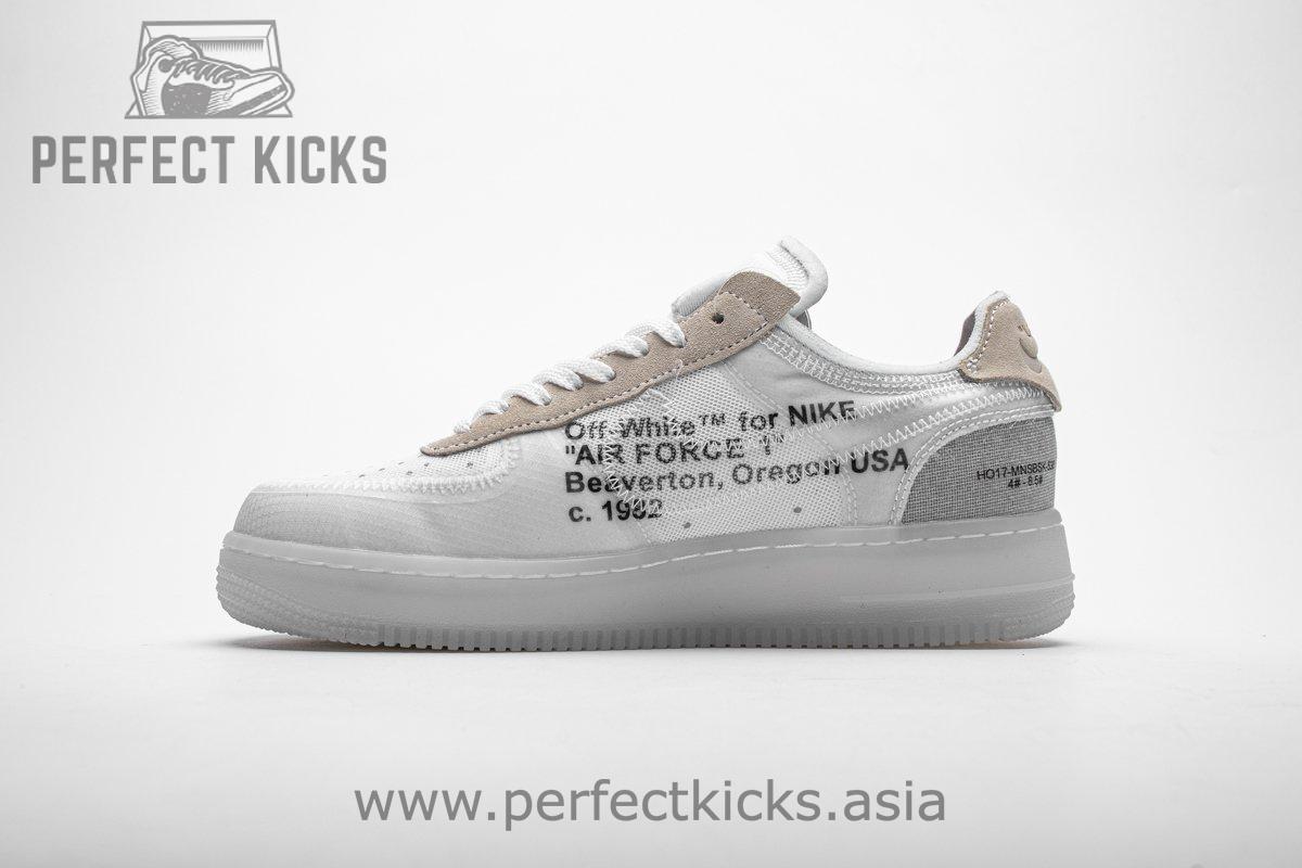 AO4606-100 OFF White X Air Force 1 Low White - Image 2