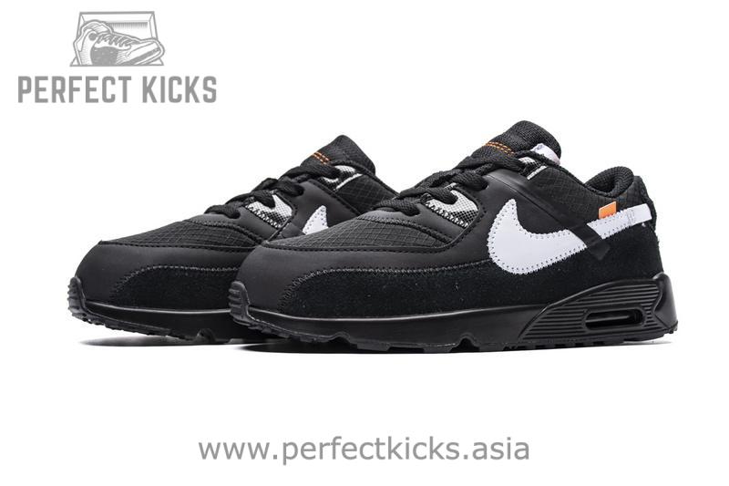 OFF-WHITE x Nike Air Max 90 BT“All Black”BV0852-001 - Image 4