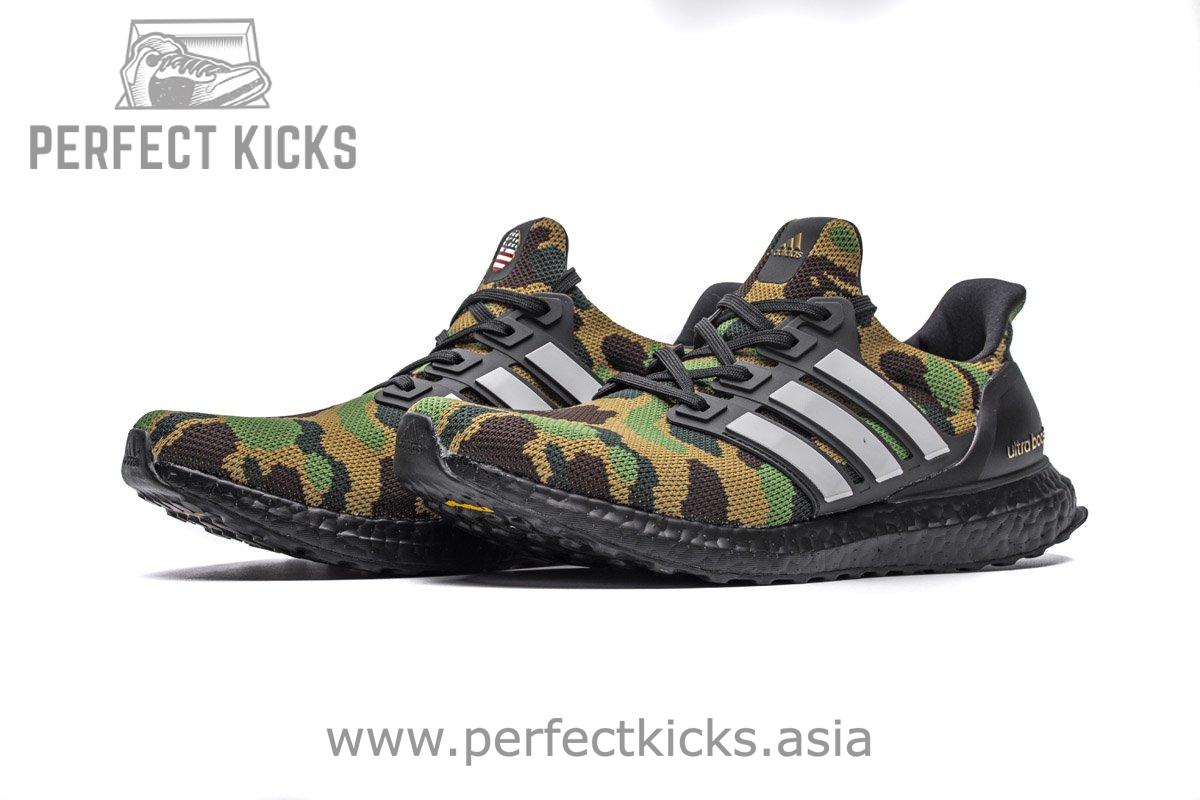 Bape x Adidas Ultra Boost “1st Camo Black” G54784 - Image 6