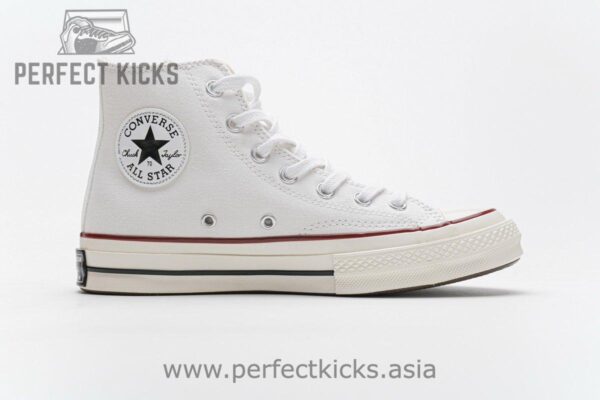 162056C Converse Chuck 70 HI White Garnet Egret - Image 8