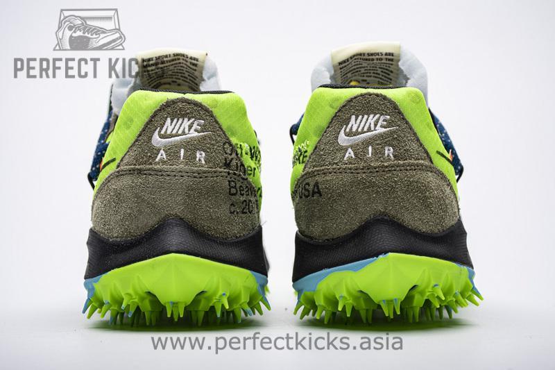 OFF WHITE X Nike Zoom Terra Kiger 5 White Electric Green CD8179-300 - Image 6