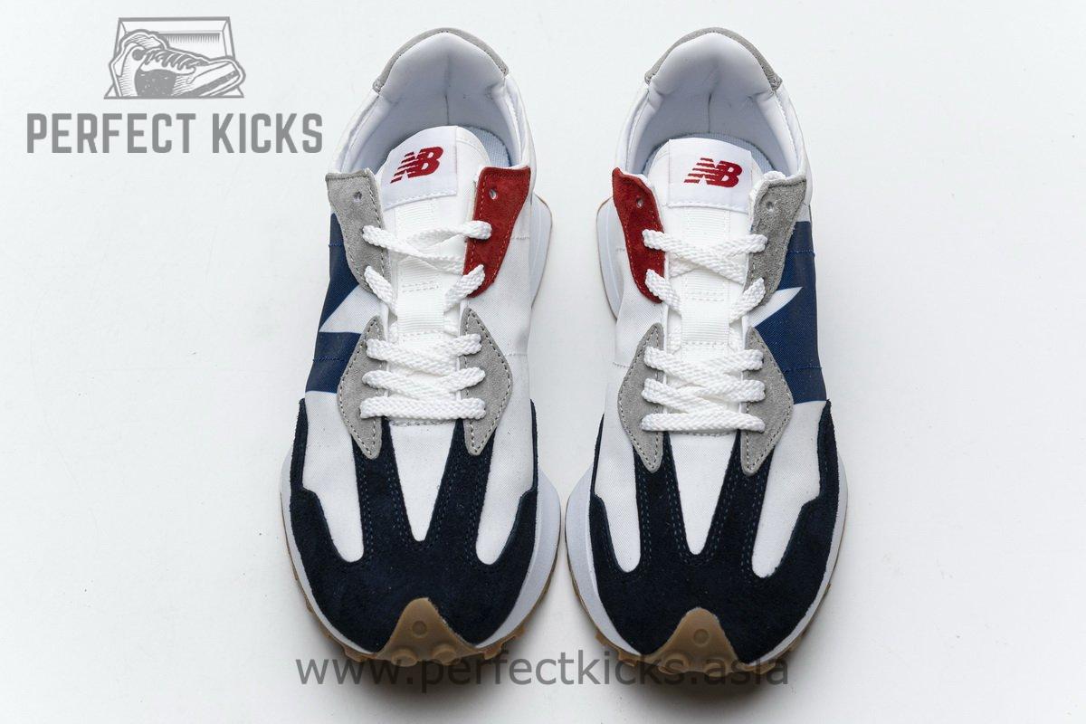 MS327PH New Balance White Blue Red - Image 4