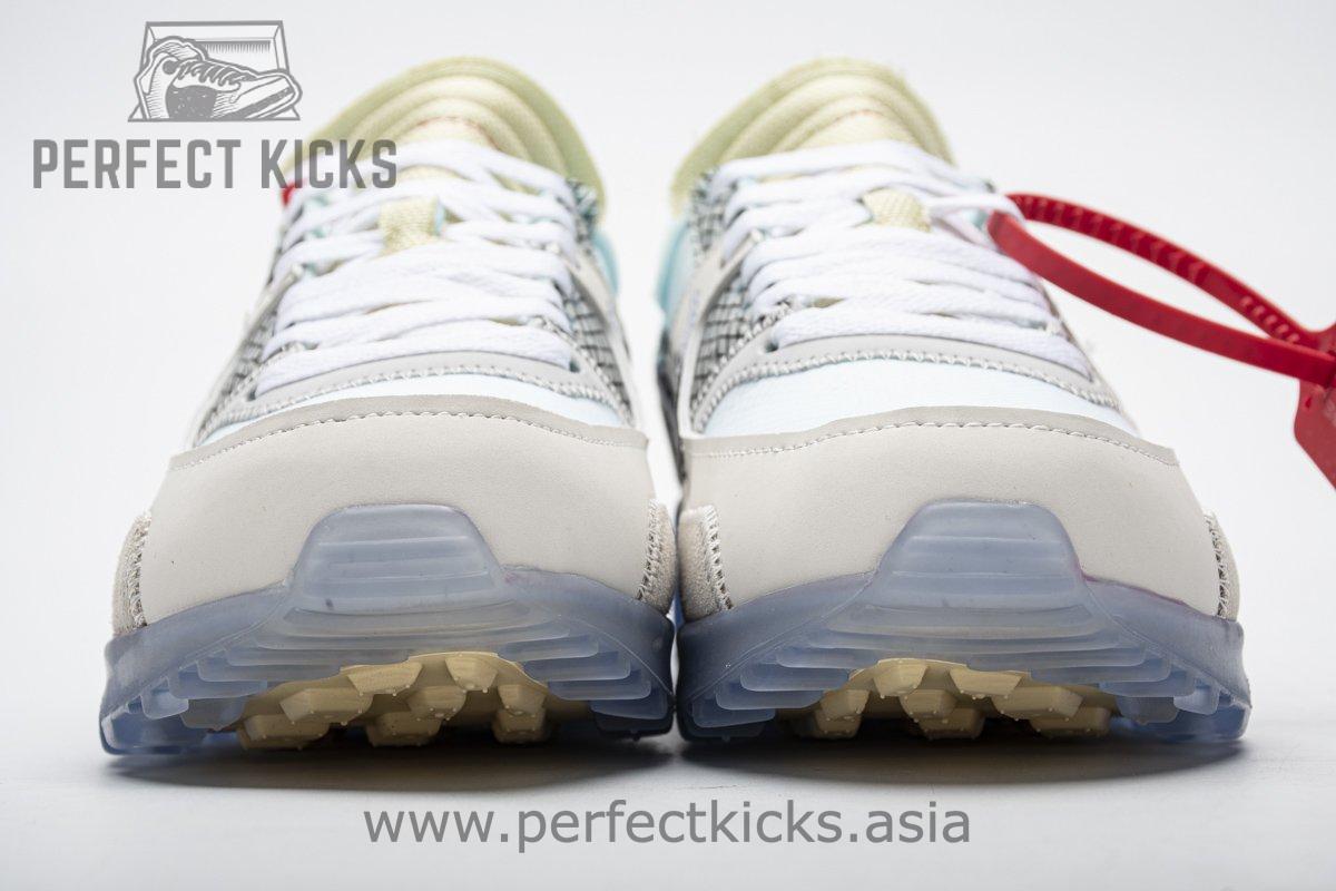 AA7293-100 Off-White x Nike Air Max 90 “All White” - Image 4
