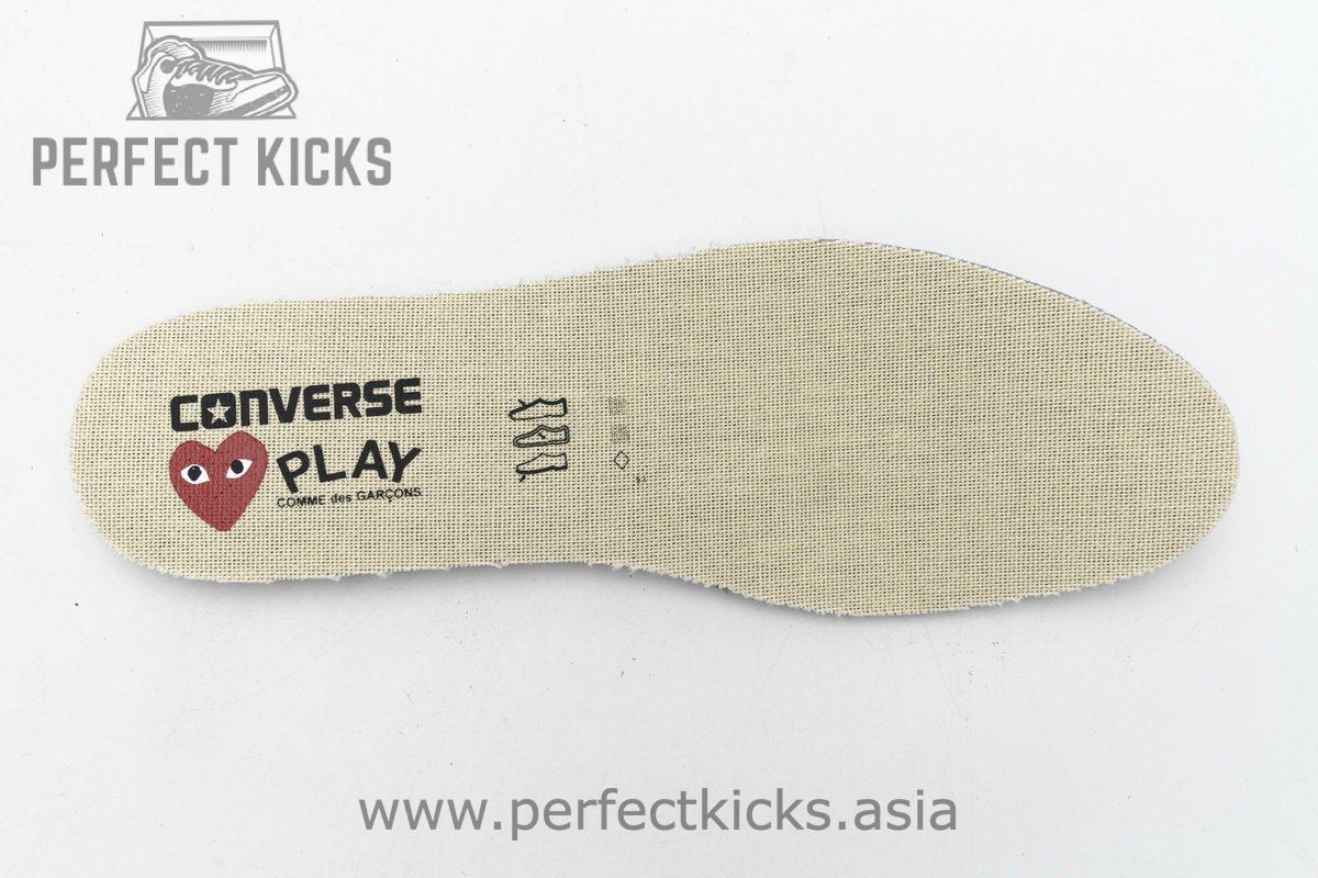 150205C CDG Play x Converse Chuck Taylor All Star 70 High Top - Image 11