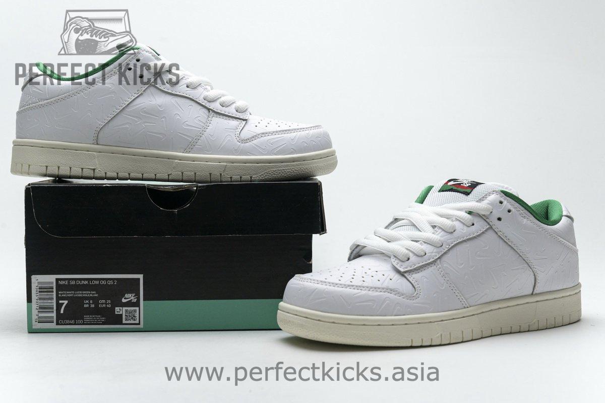 CU3846-100 Ben-G x Nike SB Dunk Low OG QS 2 Lucid Green - Image 2