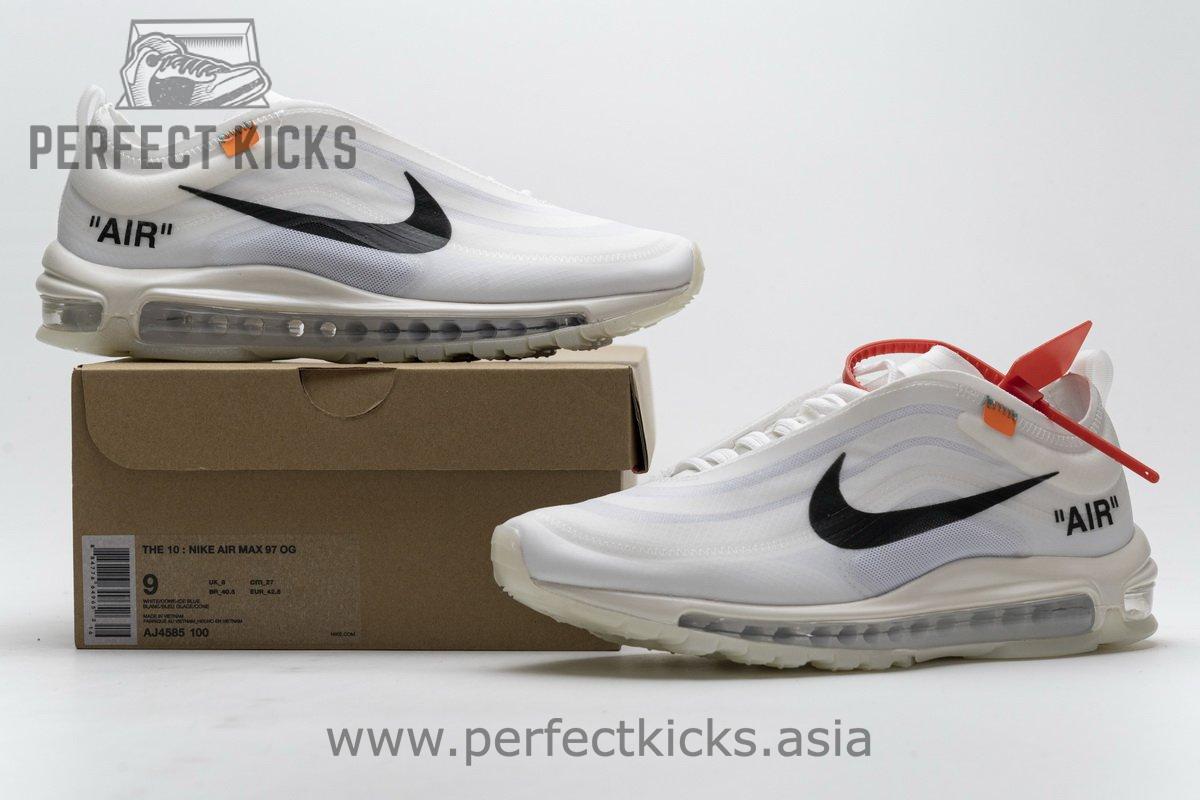 AJ4585-100 Off-White x Nike Air Max 97 All White - Image 2