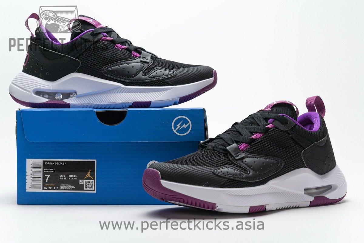 CV1761-015 Fragment Design x Jordan Delta SP Black Purple - Image 2