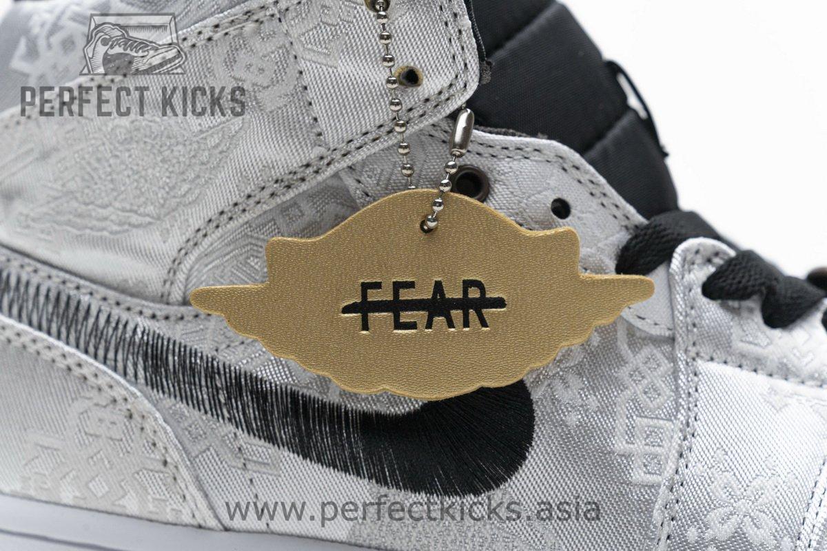 CU2804-100 Edison Chen x Air Jordan 1 Mid Fearless - Image 2