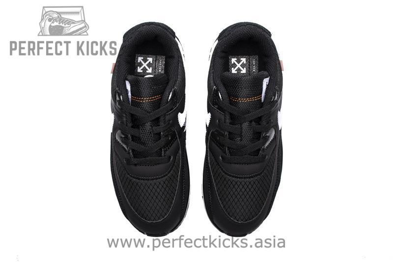 OFF-WHITE x Nike Air Max 90 BT“All Black”BV0852-001 - Image 8