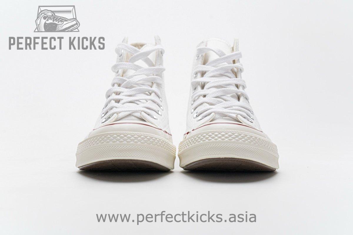 162056C Converse Chuck 70 HI White Garnet Egret - Image 5