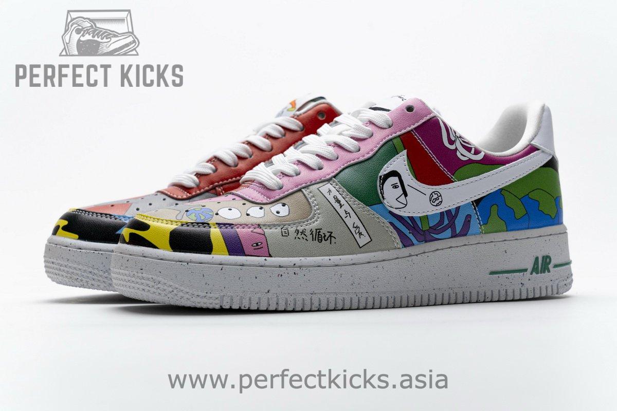 CZ3990-900 Ruohan Wang x Nike Air Force 1 Low(2020) - Image 12