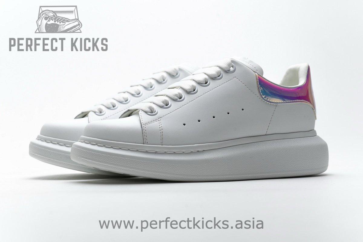 462214 WHGP7 9001 Alexander McQueen Sneaker White Blue Laser - Image 6