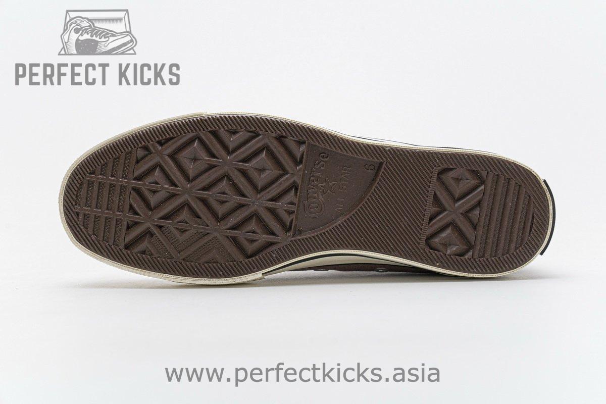 159623C Converse Chuck 70 HI Saddle Black Egret - Image 9