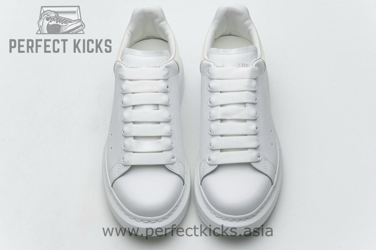 462214 WHGP7 9001 Alexander McQueen Sneaker White Orange Laser - Image 4