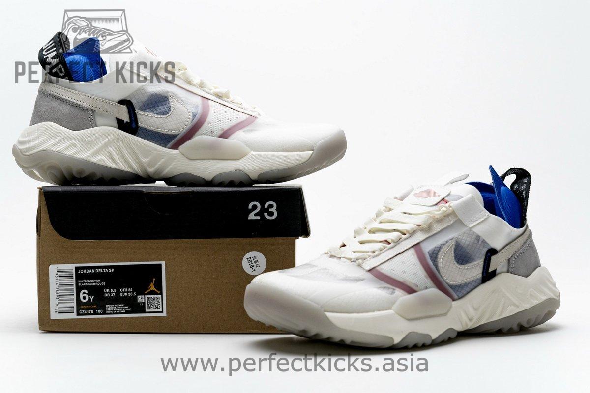 CZ4178-100 Jordan Delta SP White Blue Red - Image 2