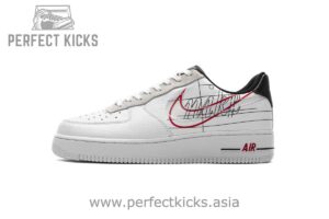 CK9257-100 Nike Air Force 1 '07 LV8 White Black Pure Platinum