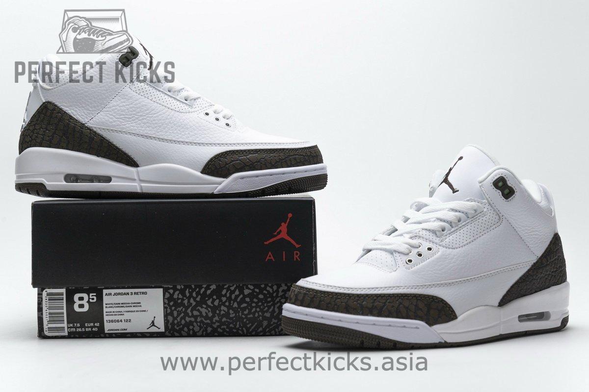 136064-122 Air Jordan 3 Retro 'Mocha' - Image 2