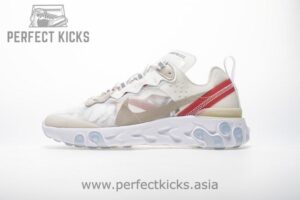 Nike React Element 87 “White Red” AQ1090-100