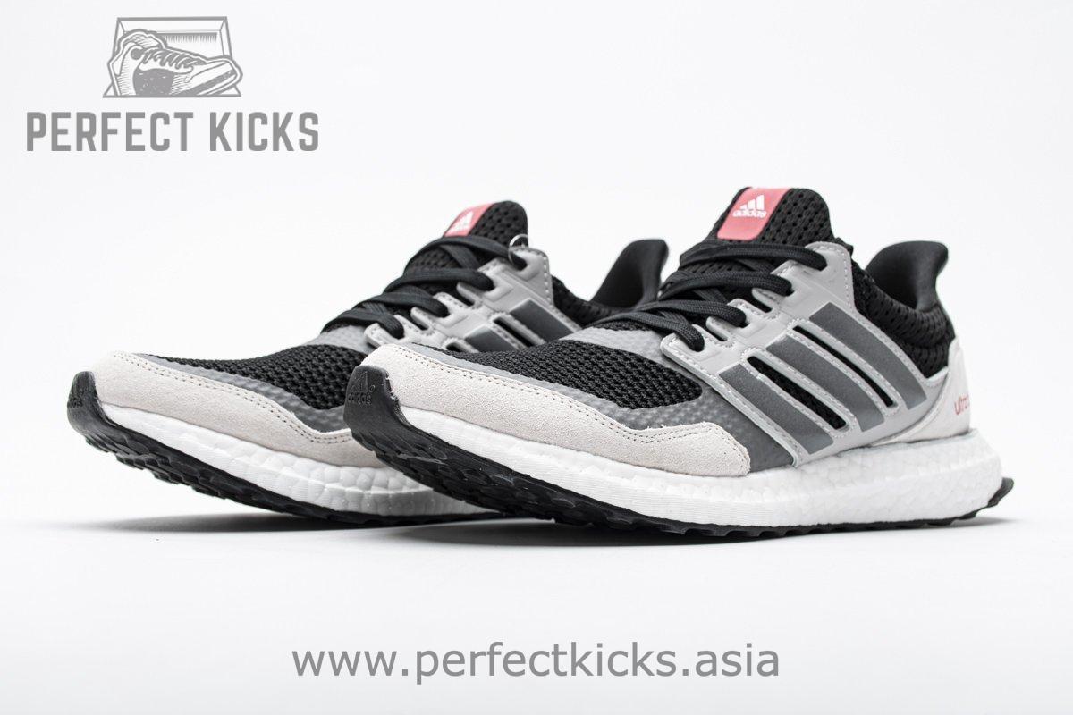 EF0720 adidas Ultra Boost S&L Black Grey Four Red Real Boost - Image 3