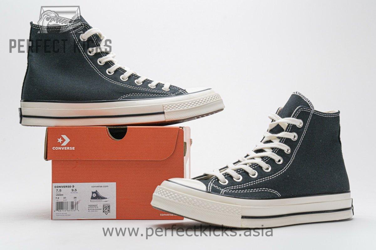 162050C Converse Chuck 70 HI Black Egret - Image 2