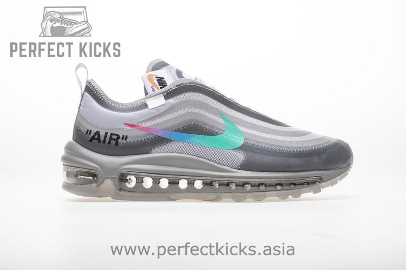 OFF WHITE X Nike Air Max 97 “Wolf Grey Menta” AJ4585-012 - Image 11
