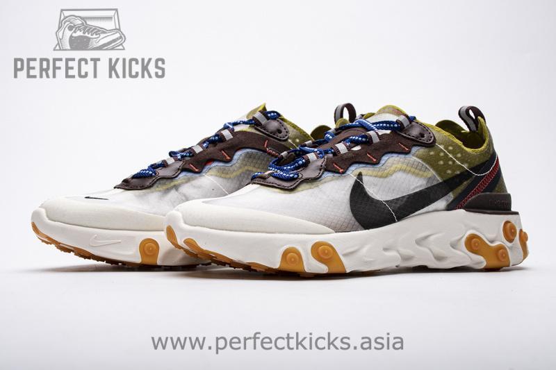Nike React Element 87 “Moss” AQ1090-300 - Image 7