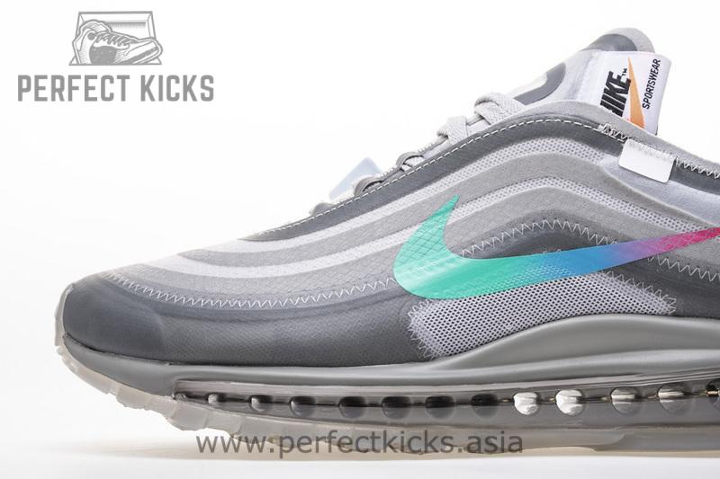 OFF WHITE X Nike Air Max 97 “Wolf Grey Menta” AJ4585-012 - Image 7