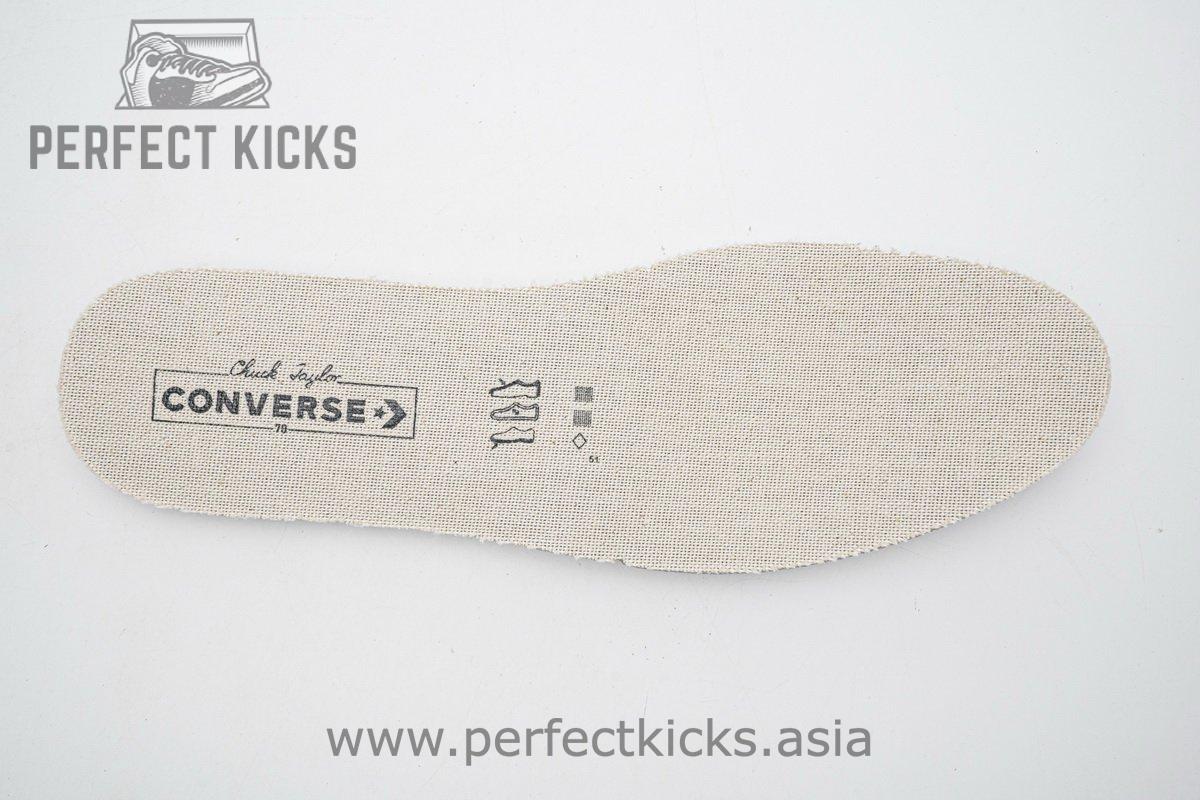 162050C Converse Chuck 70 HI Black Egret - Image 11