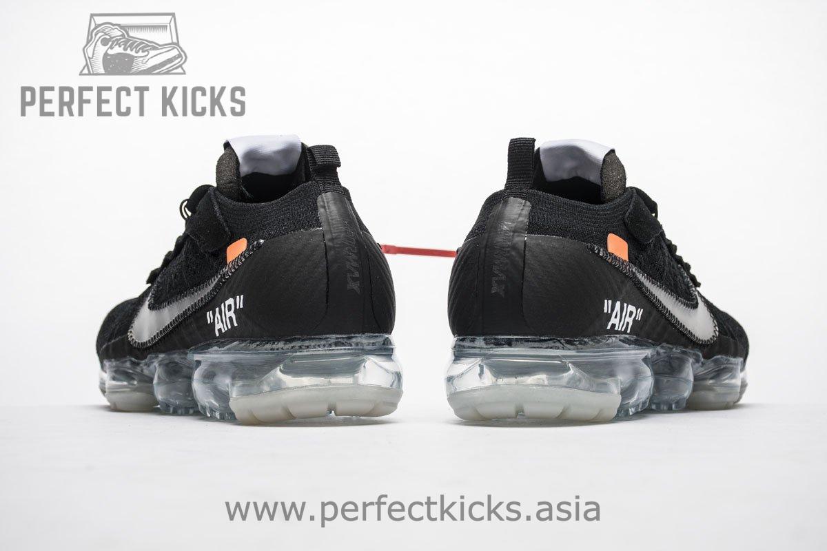 2018 1.0 AA3831-002 Off White x Nike Air VaporMax 2018 'Black White' - Image 7