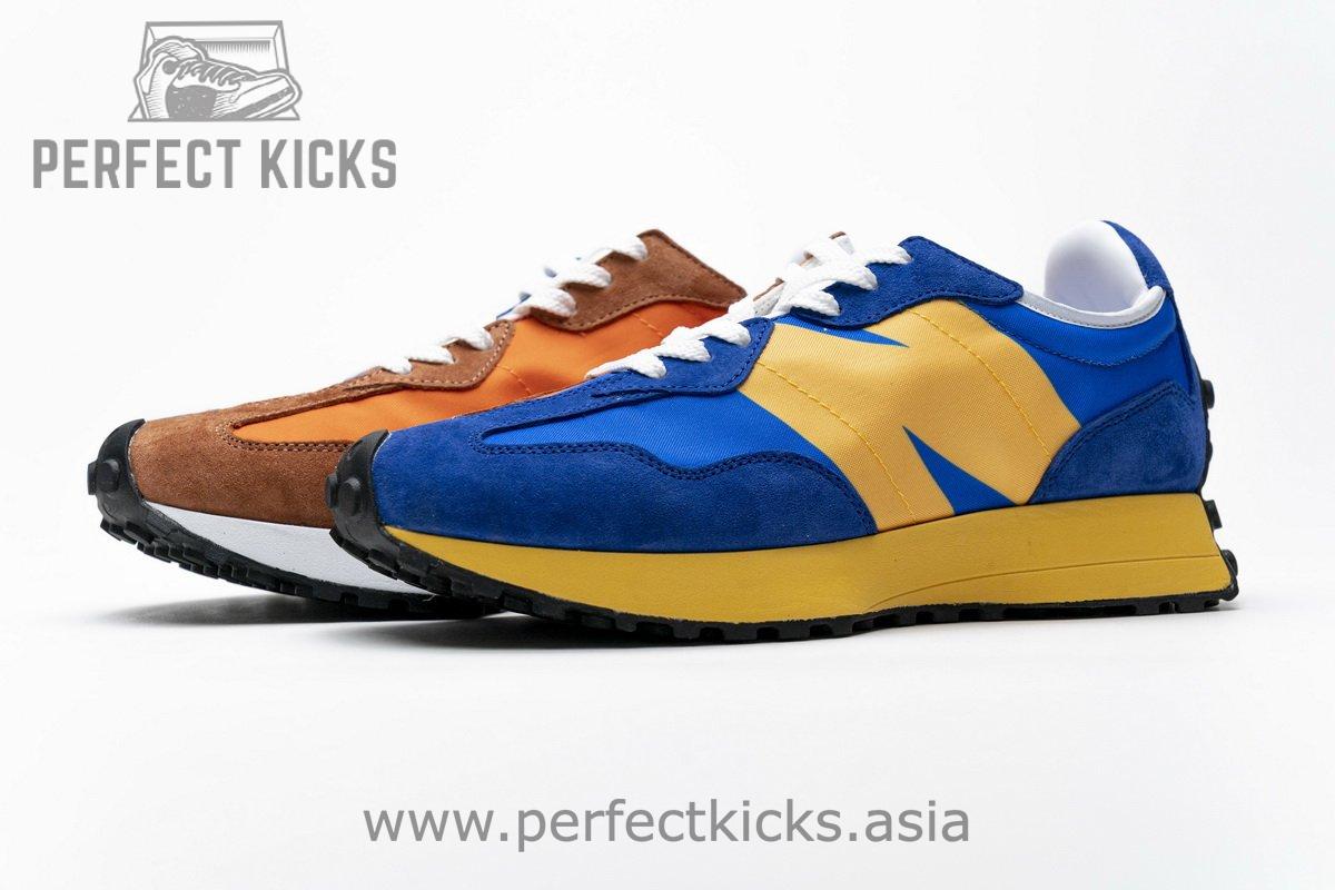 MS327LAA New Balance Blue Orange - Image 7