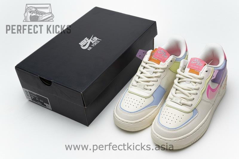 CU3012-164 Nike W Air Force 1 Shadow Pale Ivory Pink - Image 2