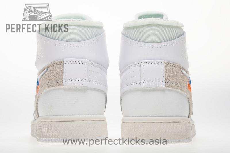 OFF WHITE X Air Jordan 1 AQ0818-100 White - Image 6