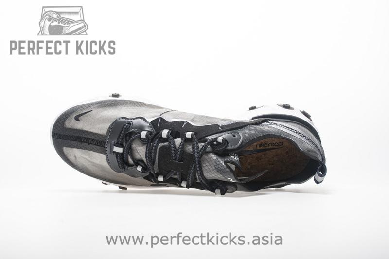 Nike React Element 87 “Black” AQ1090-001 - Image 3