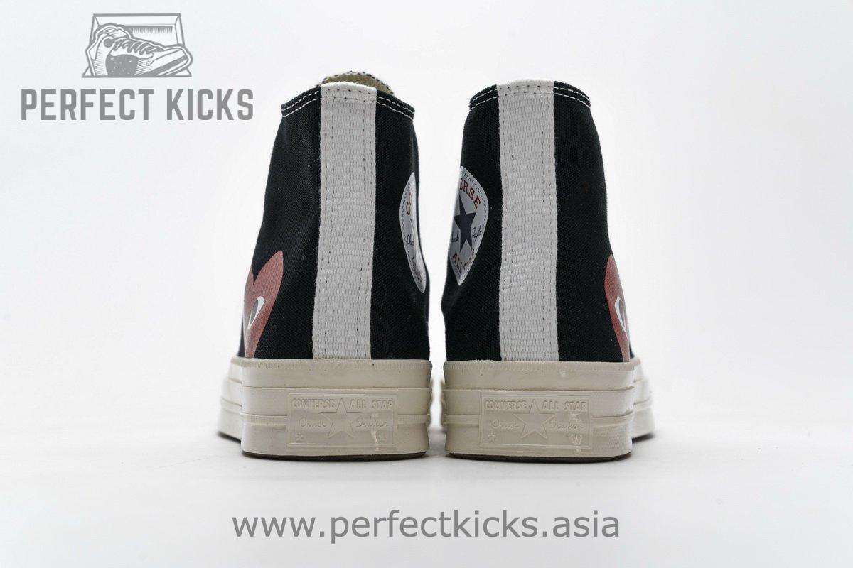 150204C CDG Play x Converse Chuck Taylor All Star 70 High Top - Image 7