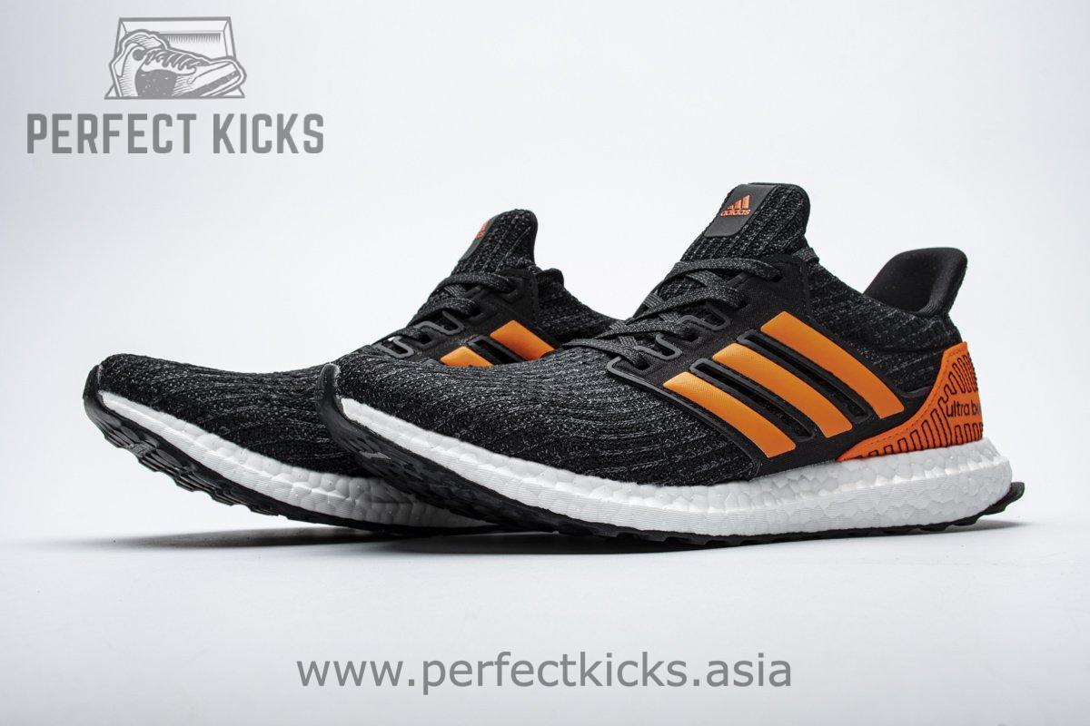 Ultra Boost 4.0 “Core Black/Solar Orange”EH1423 - Image 3