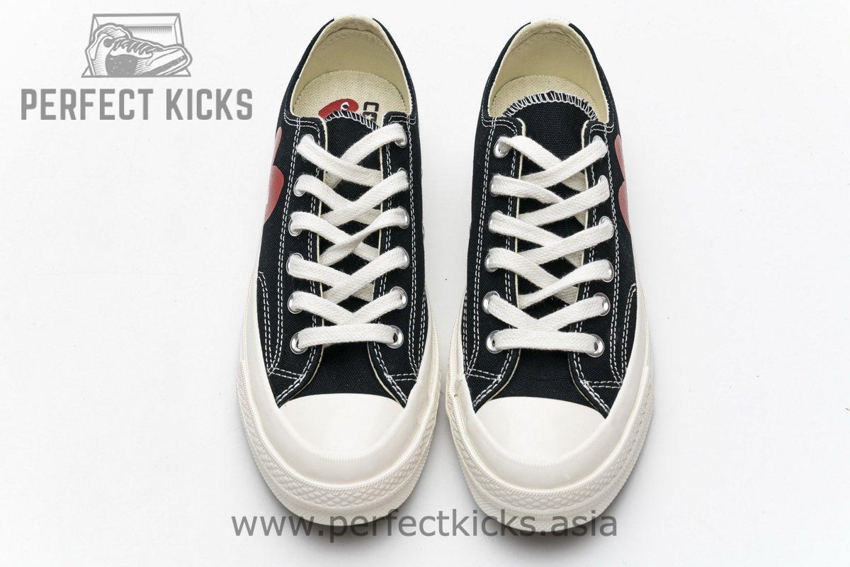 150206C CDG Play x Converse Chuck Taylor All Star 70 OX - Image 4