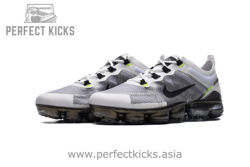 Nike Air VaporMax 2019 White Platinum Tint Lime Blast AT6810-100 - Image 6