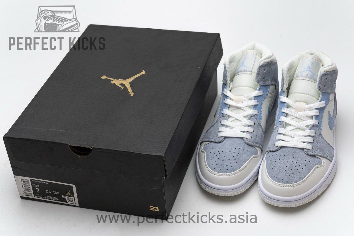 DA4666-100 Air Jordan 1 Mid Celestine Blue - Image 3