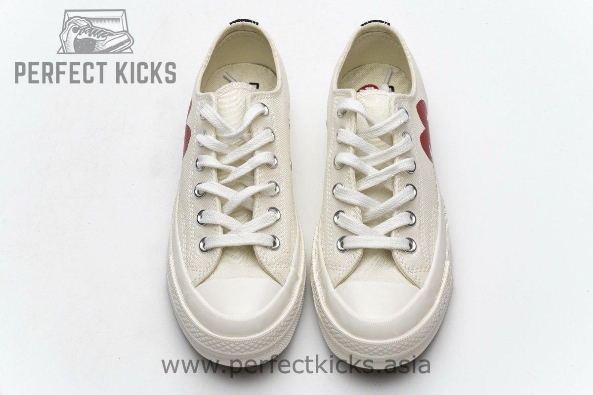 150207C CDG Play x Converse Chuck Taylor All Star 70 OX - Image 4
