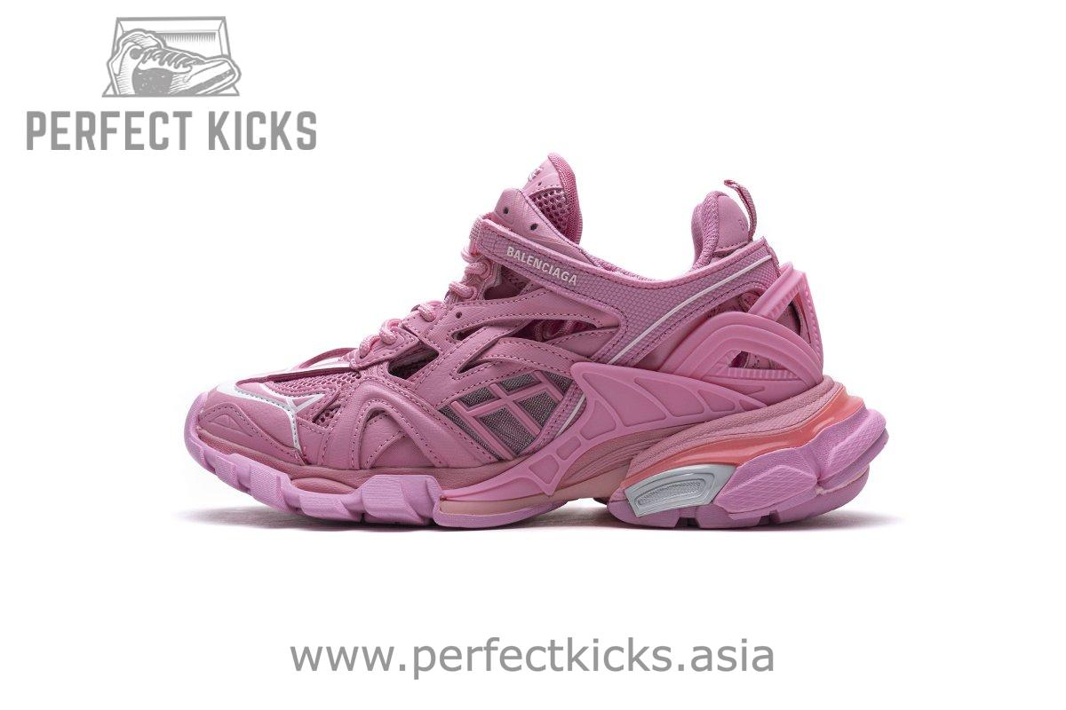568615 W2GN5 5816 Blenciaga Track 2 Sneaker Pink