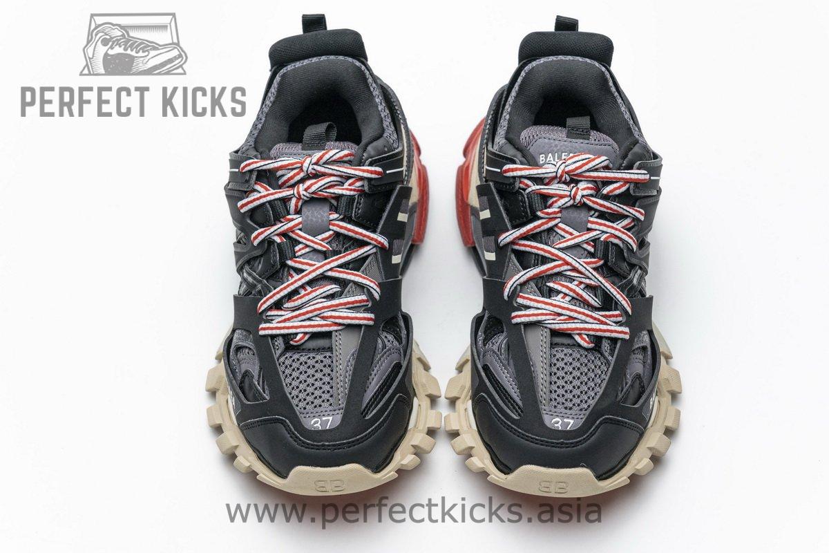 542436 W1GB1 1000 Balenciaga Tess S.Black Red - Image 6