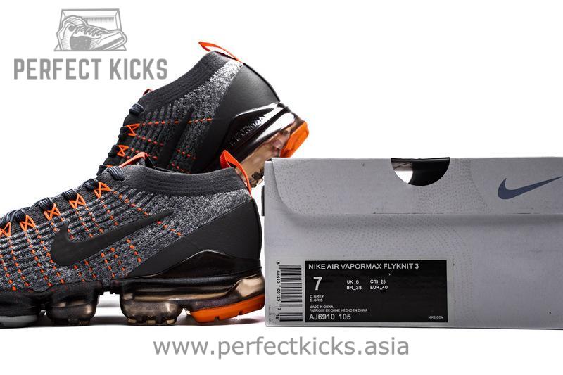 Nike Air VaporMax Flyknit 3.0 2019 “GreyOrange”AJ6910-105 - Image 2