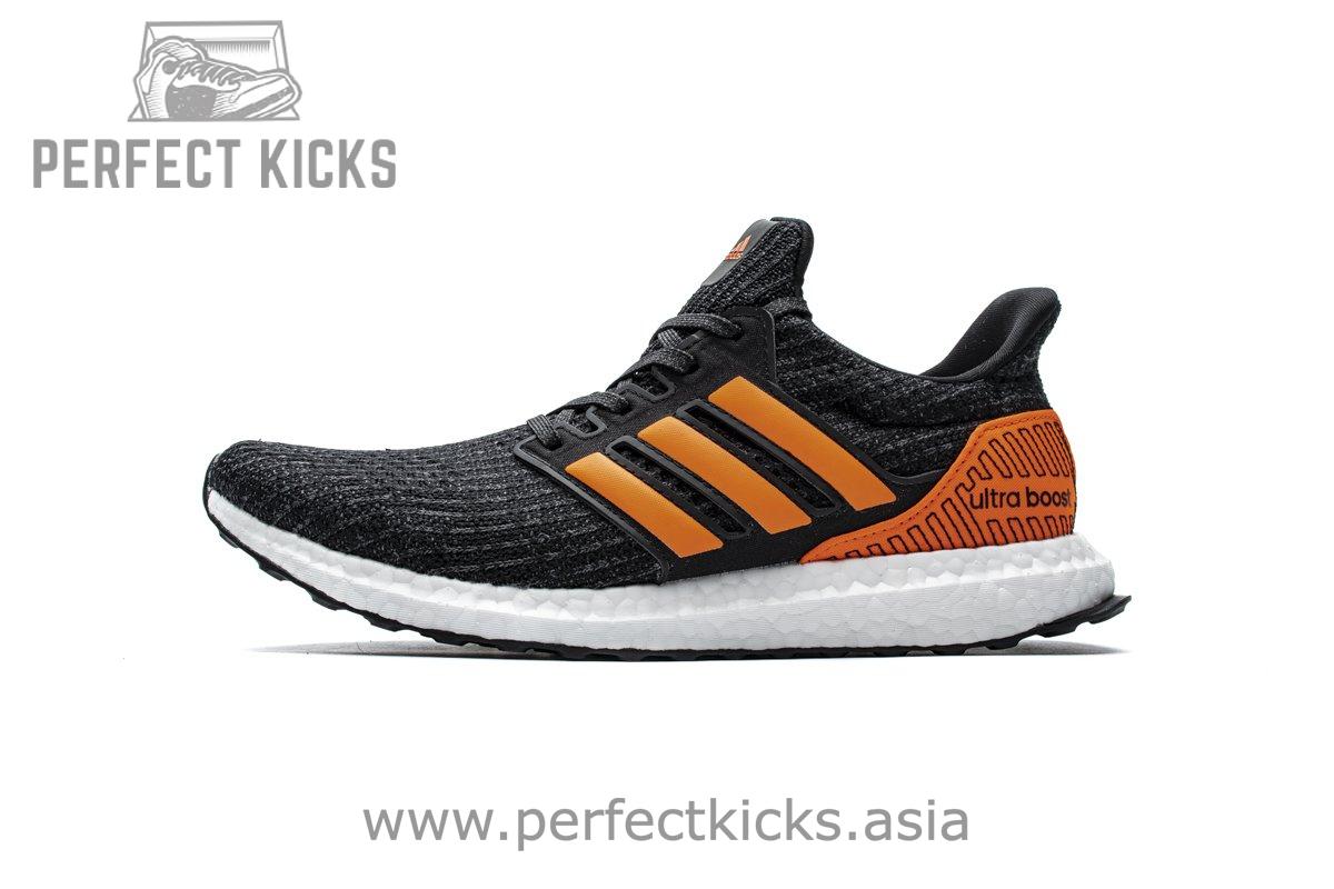 Ultra Boost 4.0 “Core Black/Solar Orange”EH1423