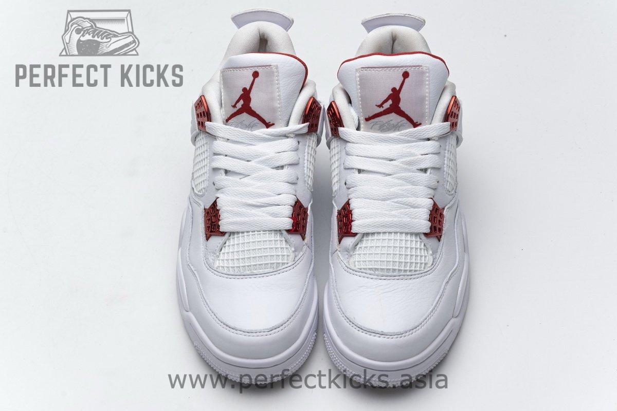 CT8527-112 Air Jordan 4 Retro “Metallic Red” - Image 4