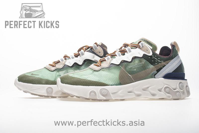 Nike React Element 87 “Brown green” AQ1090-002 - Image 6